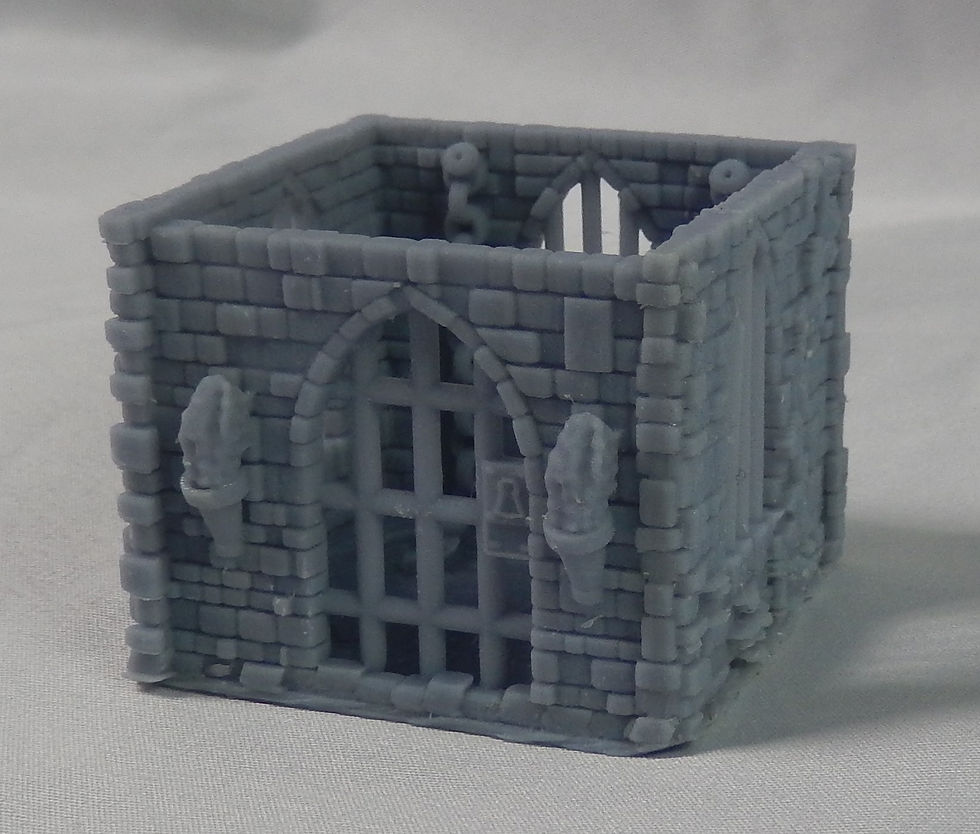 Thumbnail: Brick dice and mini jail (terrain, dice or mini jail)