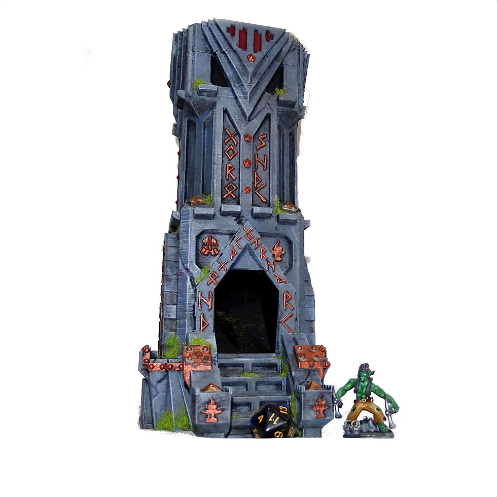 Thumbnail: Dwarf fortress dice tower & tabletop terrain