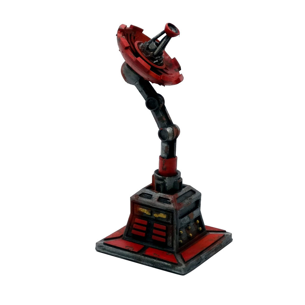 Thumbnail: Communications dish resin sci fi miniature (wargame terrain)