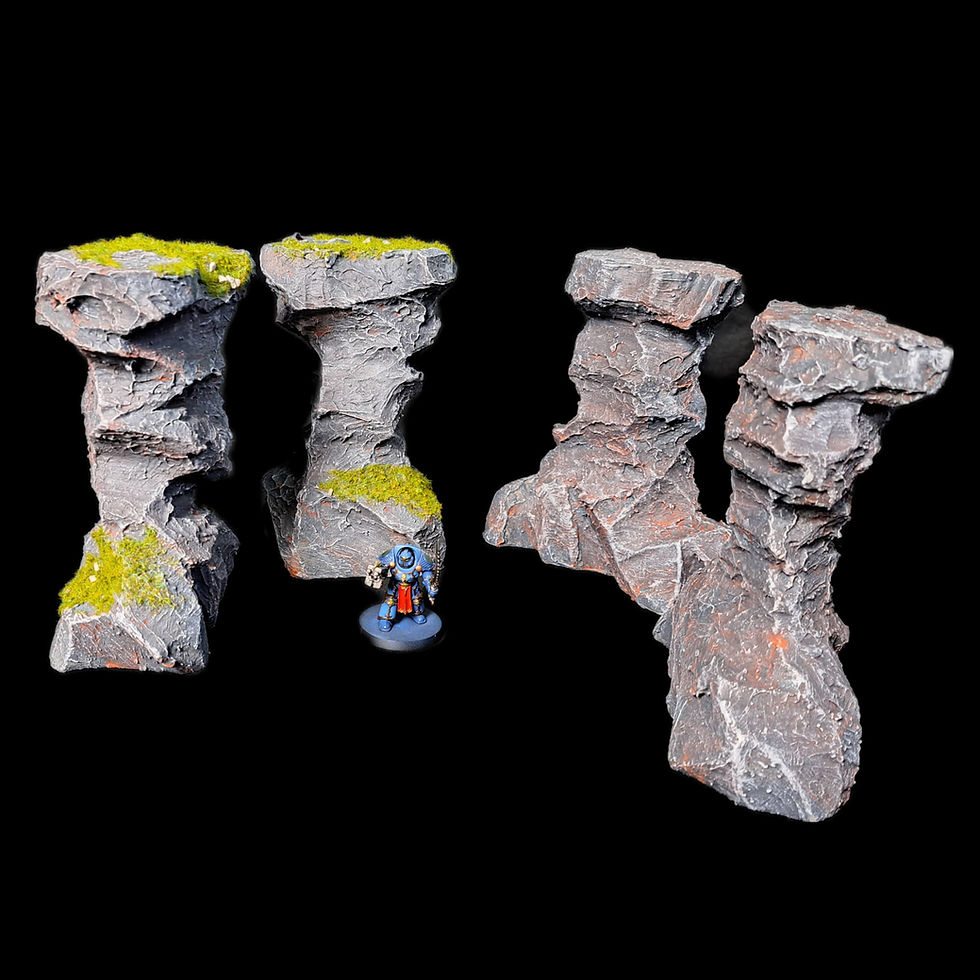 Thumbnail: Cave pillars rock terrain for tabletop games