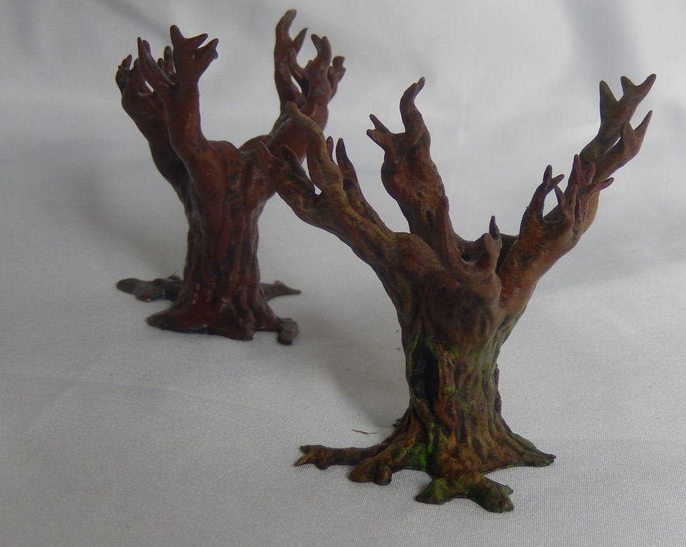 Thumbnail: Large trees for table games (wargame forest scatter terrain)