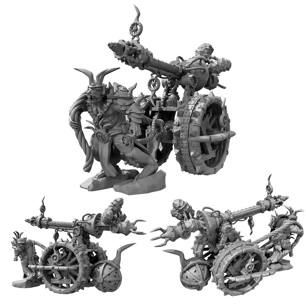 Thumbnail: Ratkin Lighting Cannon Fantasy Siege Artillery