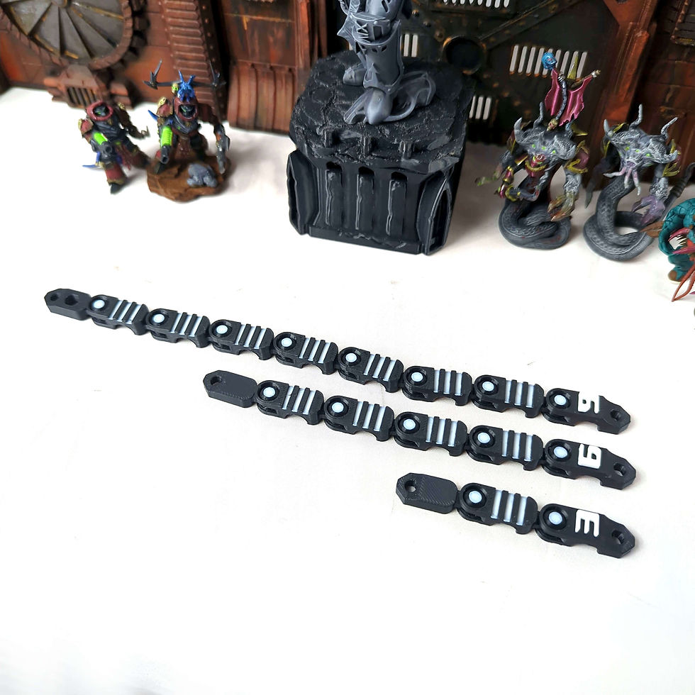 Thumbnail: Flexible Chain Wargame Measuring Rulers