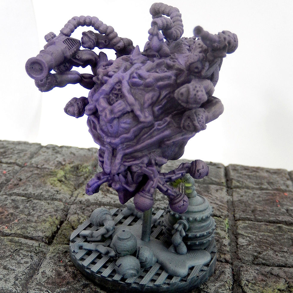 Thumbnail: Mad alchemy beholder large resin miniature