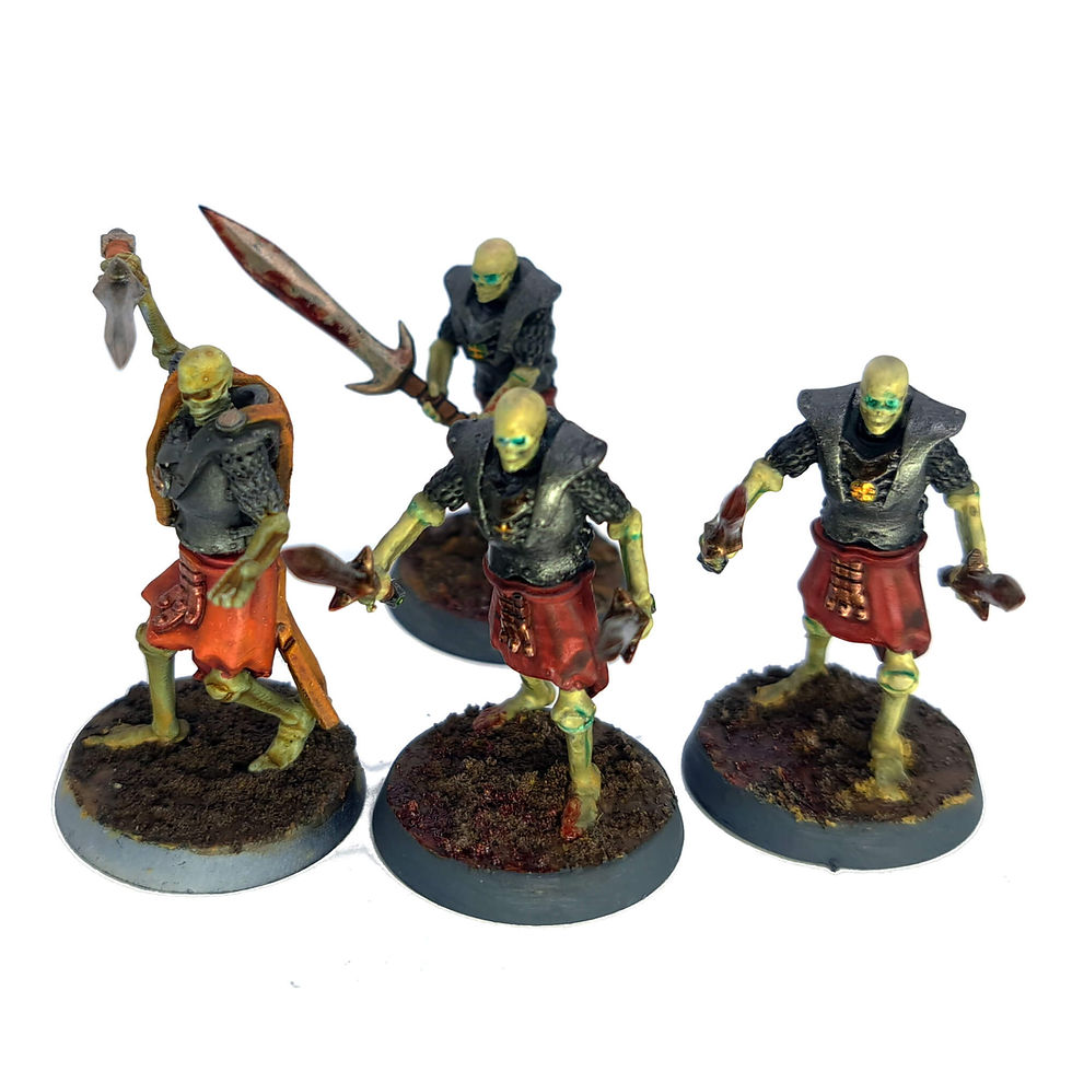 Thumbnail: Undead Warriors and Gladiators Fantasy Resin Miniaures