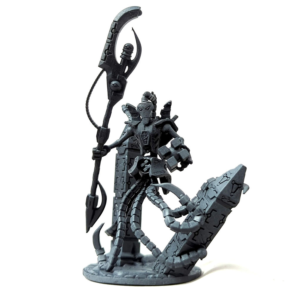 Thumbnail: Chrono lord a sci fi proxy designed to be used as a Chronomancer from the Necron army (from Warhammer 40k)