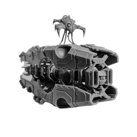 Eternal Dynasty doom canon a Sci Fi proxy miniature compatible with the Necron army from Warhammer 40k.