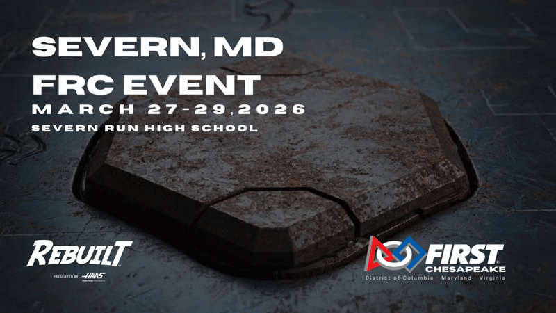 FIRST Chesapeake Severn, MD Event
