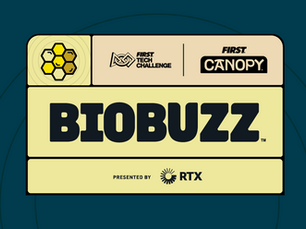 FTC BIOBUZZ Logo presented by RTX