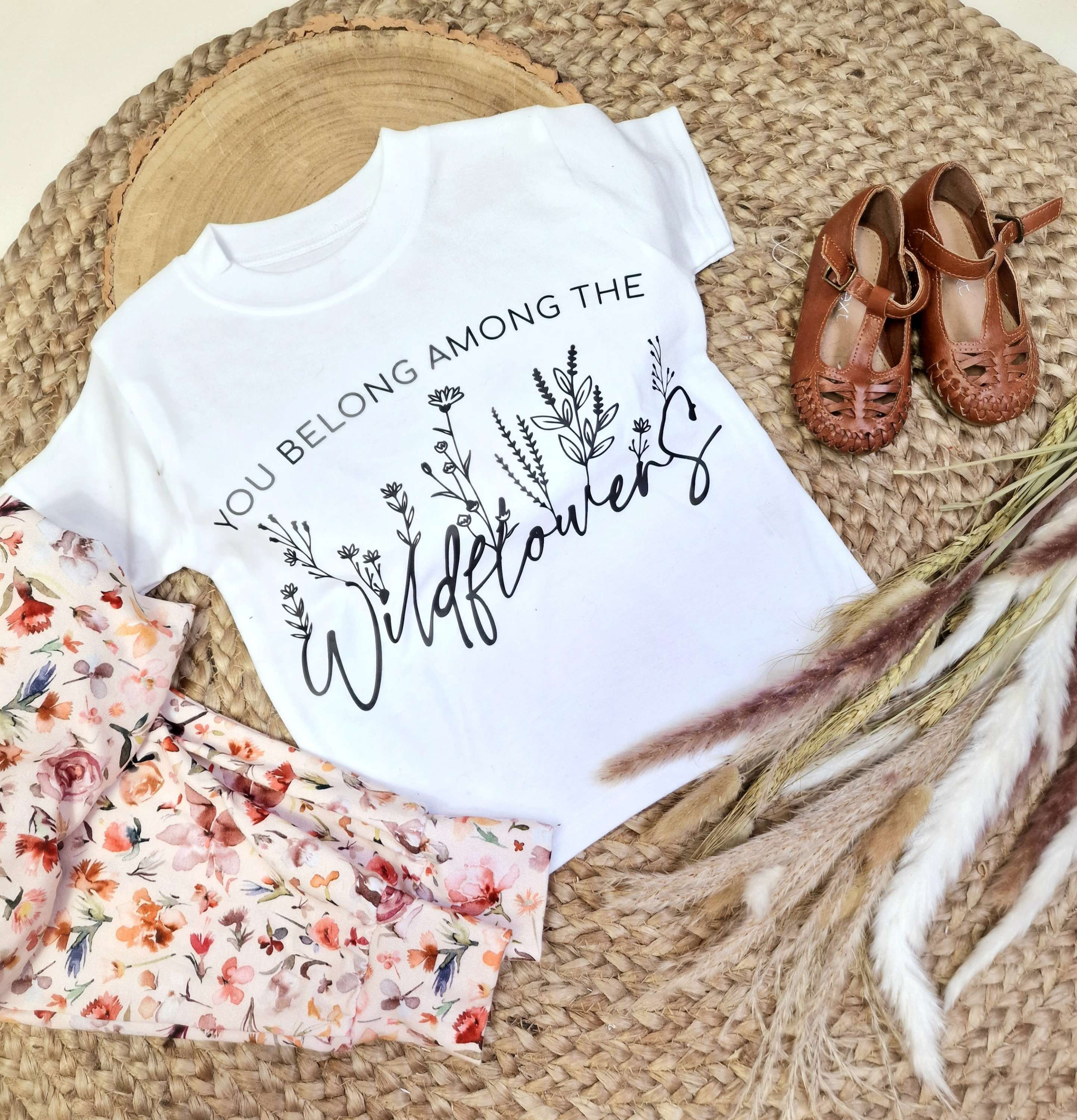 Ready to ship Kids Wildflower T-Shirt
