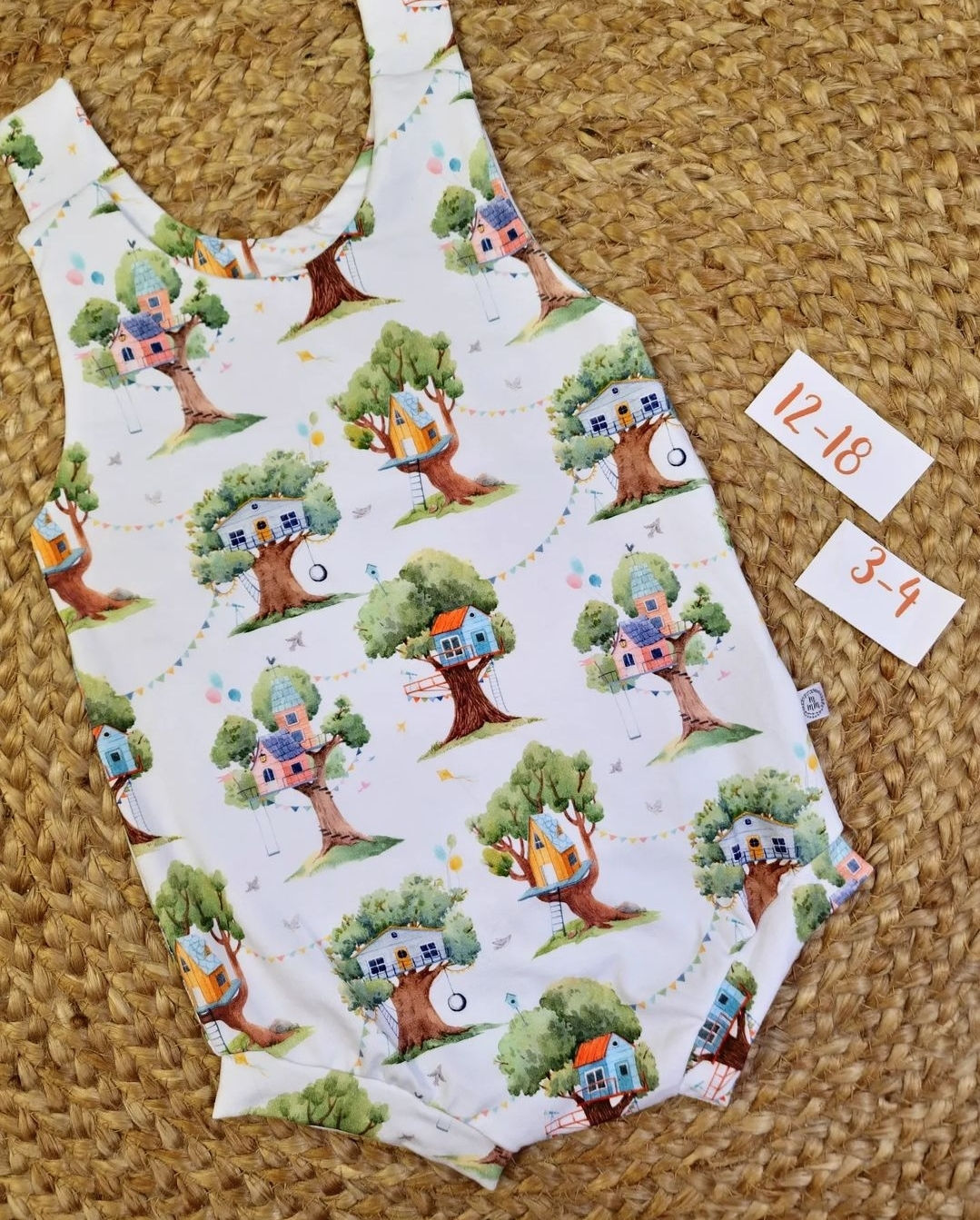 Bummy Romper 12-18/3-4