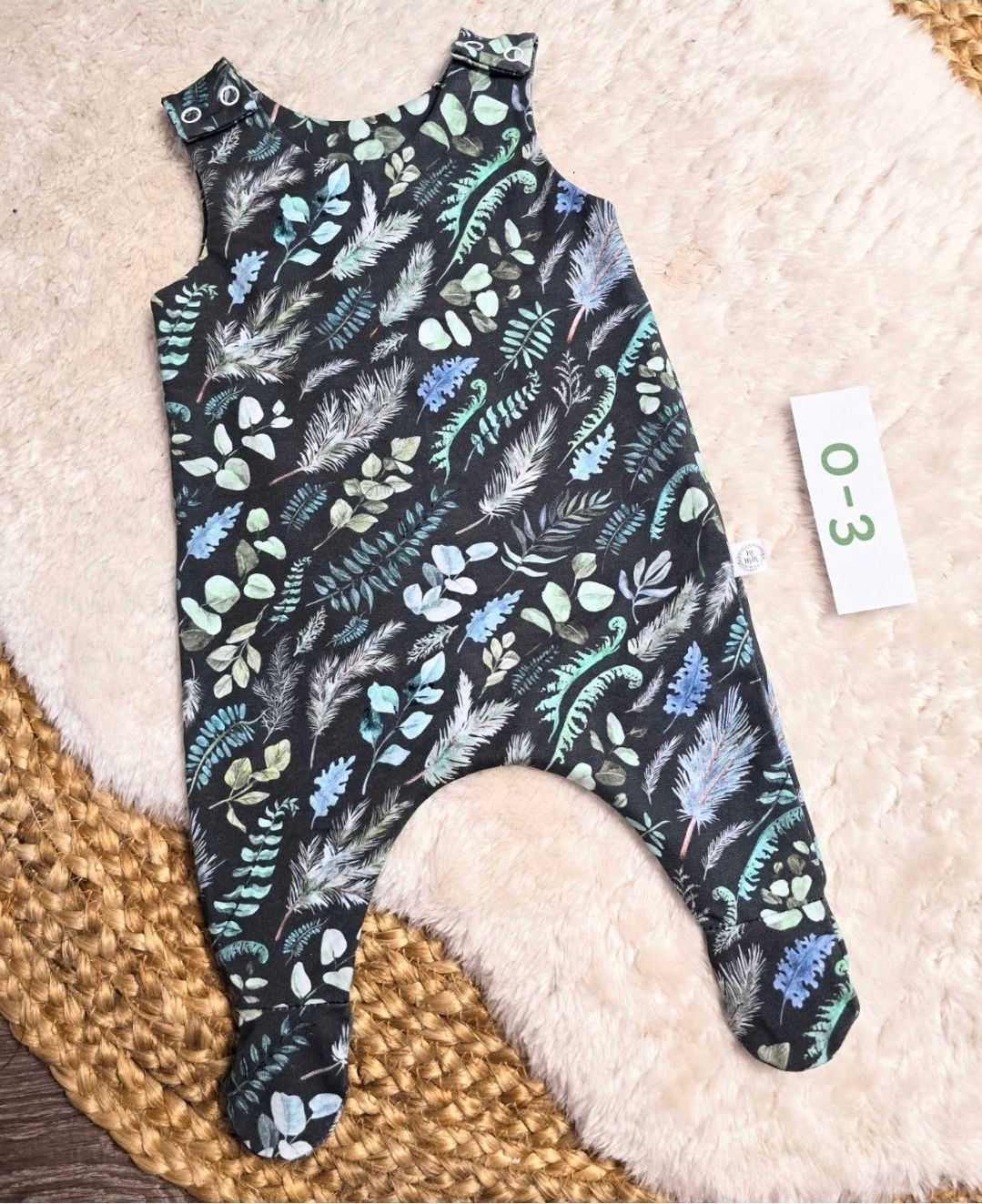 Footed romper 0-3