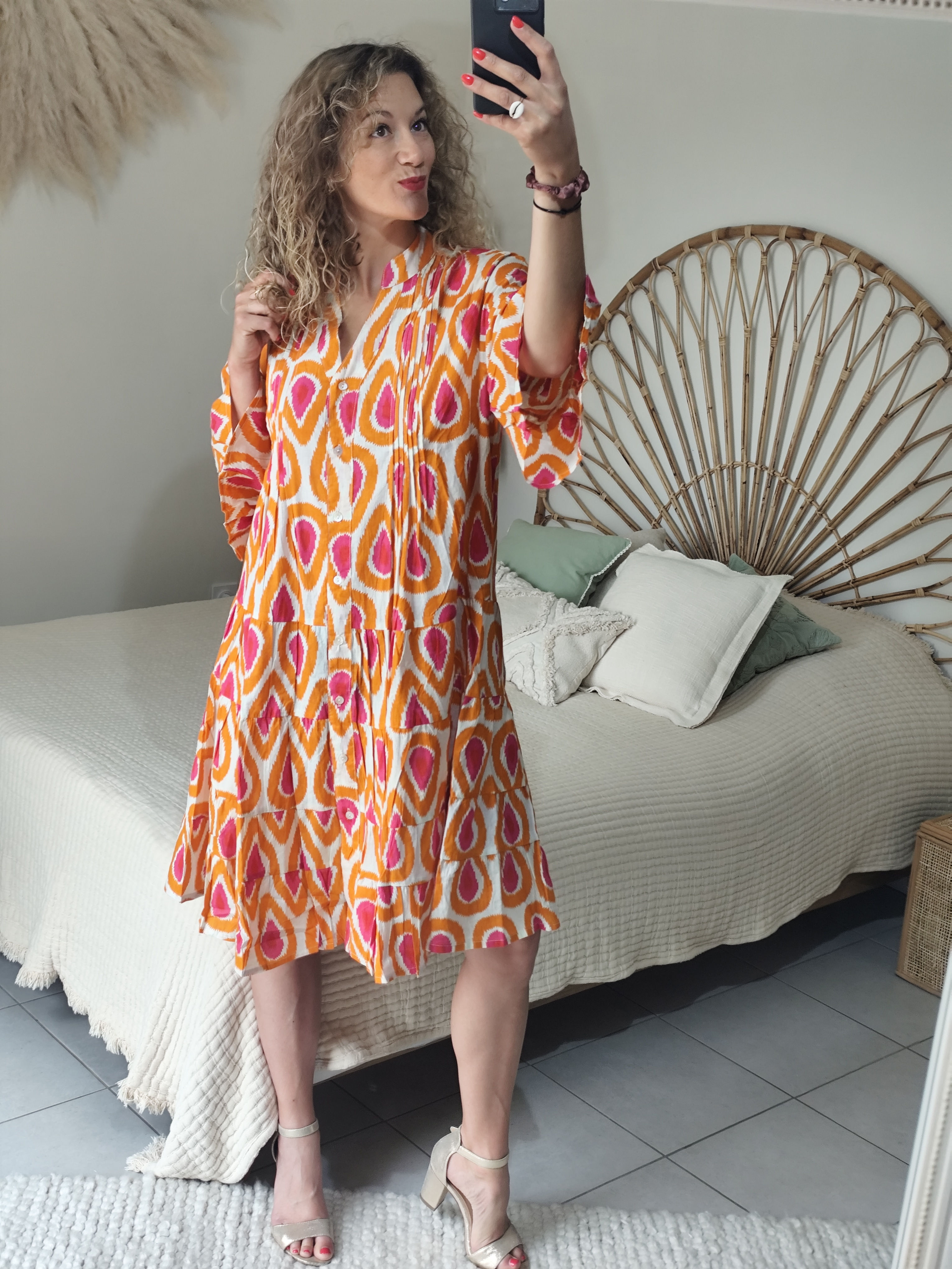 Robe courte Claire