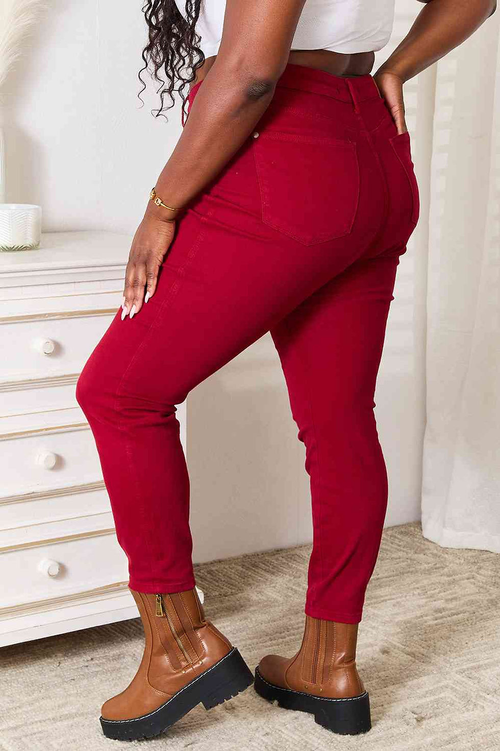 Thumbnail: Jenna High Waist Skinny Jeans-