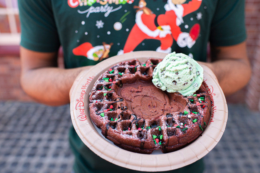 Santa Mickey Waffle. Foto: Disney