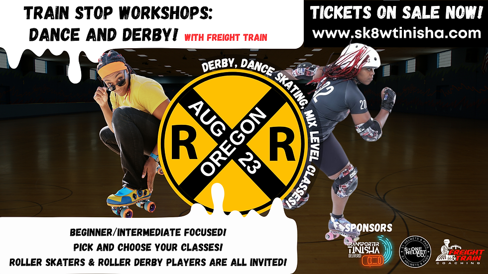 Train Stop Workshops: Dance and Derby! (Salem, Oregon)