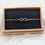 Thumbnail: The 'Infinity' Bracelet - Platinum Plated 