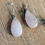 Thumbnail: The 'Rosie Drops' - Rose Quartz Drop Earrings