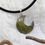 Thumbnail: The 'Artume' Dragons Blood Stone Moon Necklace 