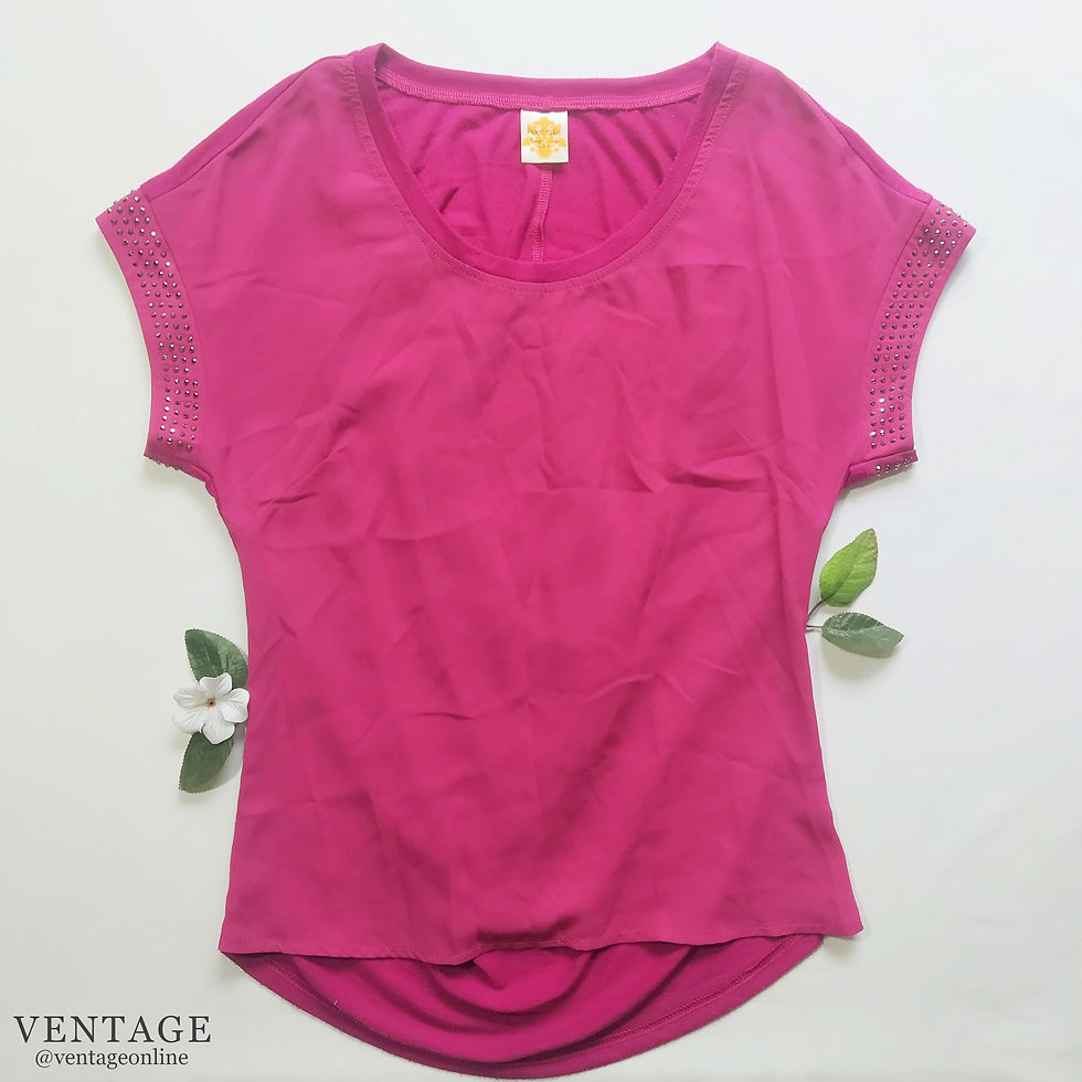Blusa fucsia