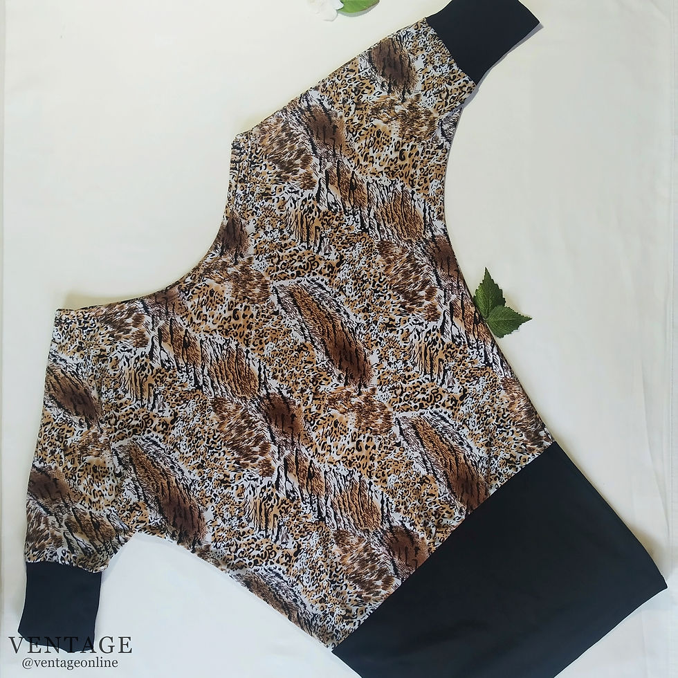 Blusa animal print