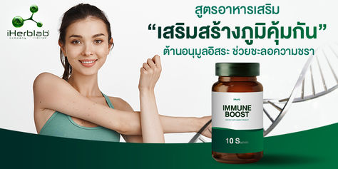 สูตรอาหารเสริม “เสริมสร้างภูมิคุ้มกัน” ชะลอความชรา