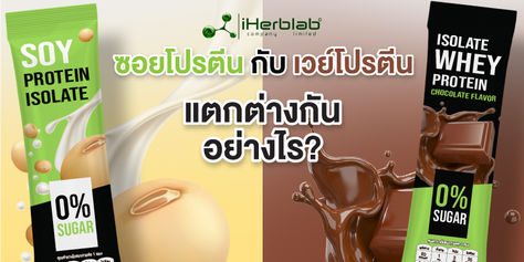 ตีให้แตก เวย์โปรตีน กับ ซอยโปรตีน แตกต่างกันอย่างไร?