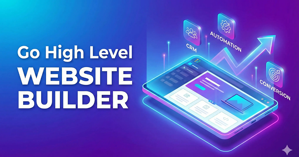 go high level website builder