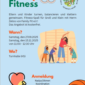 Family-Fitness am Wochenende!