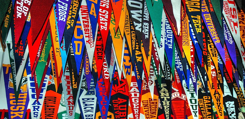 College Planning, College pennants, College Admissions