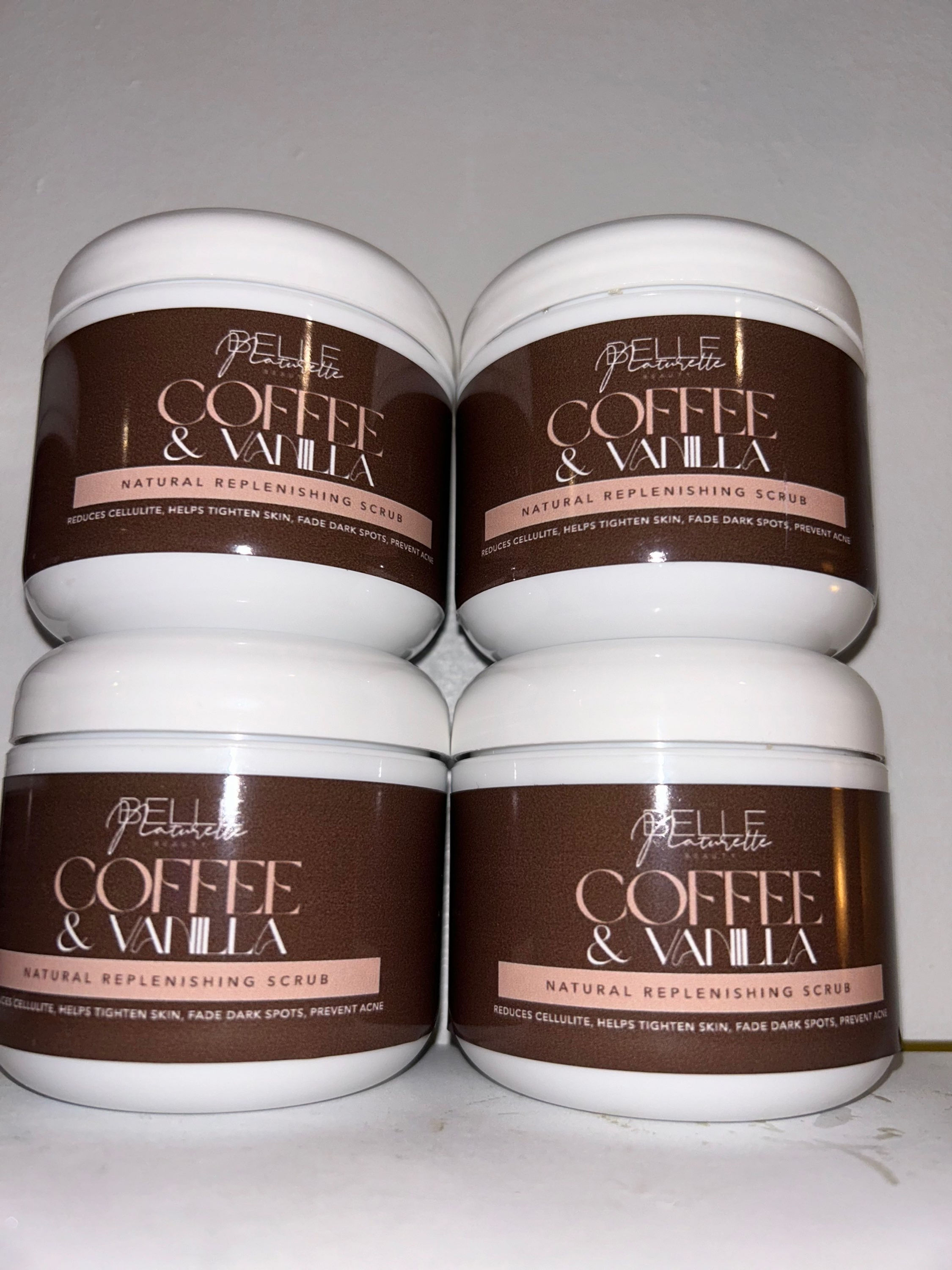 Coffee & Vanilla foaming body scrub