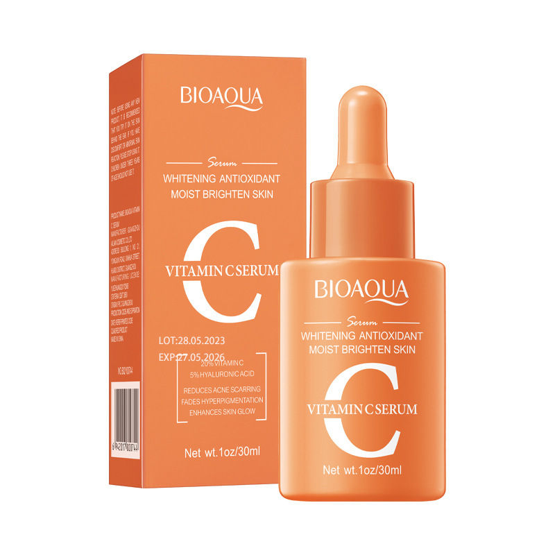 Thumbnail: BIOAQUA Vitamin C Retinol Hyaluronic Acid Serum Moisturizing Brightening Hydrati