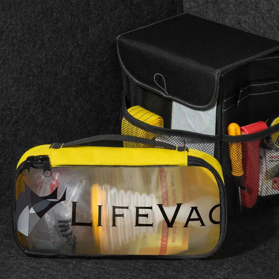サムネイル： LIFEVAC/ライフバック トラベルキット/窒息予防キット/子供用/イエロー