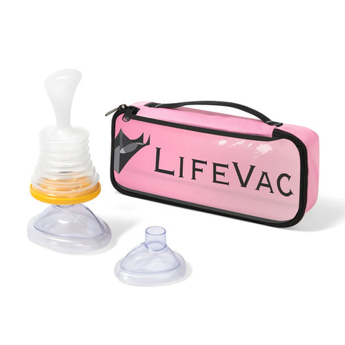 LIFEVAC/ライフバック トラベルキット/窒息予防キット/子供用/ピンク