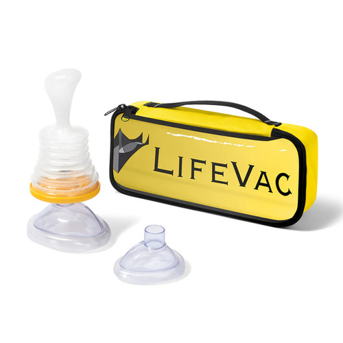 LIFEVAC/ライフバック トラベルキット/窒息予防キット/子供用/イエロー