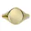 Thumbnail: Signetring S - Oval 10x8 mm - 750-GG