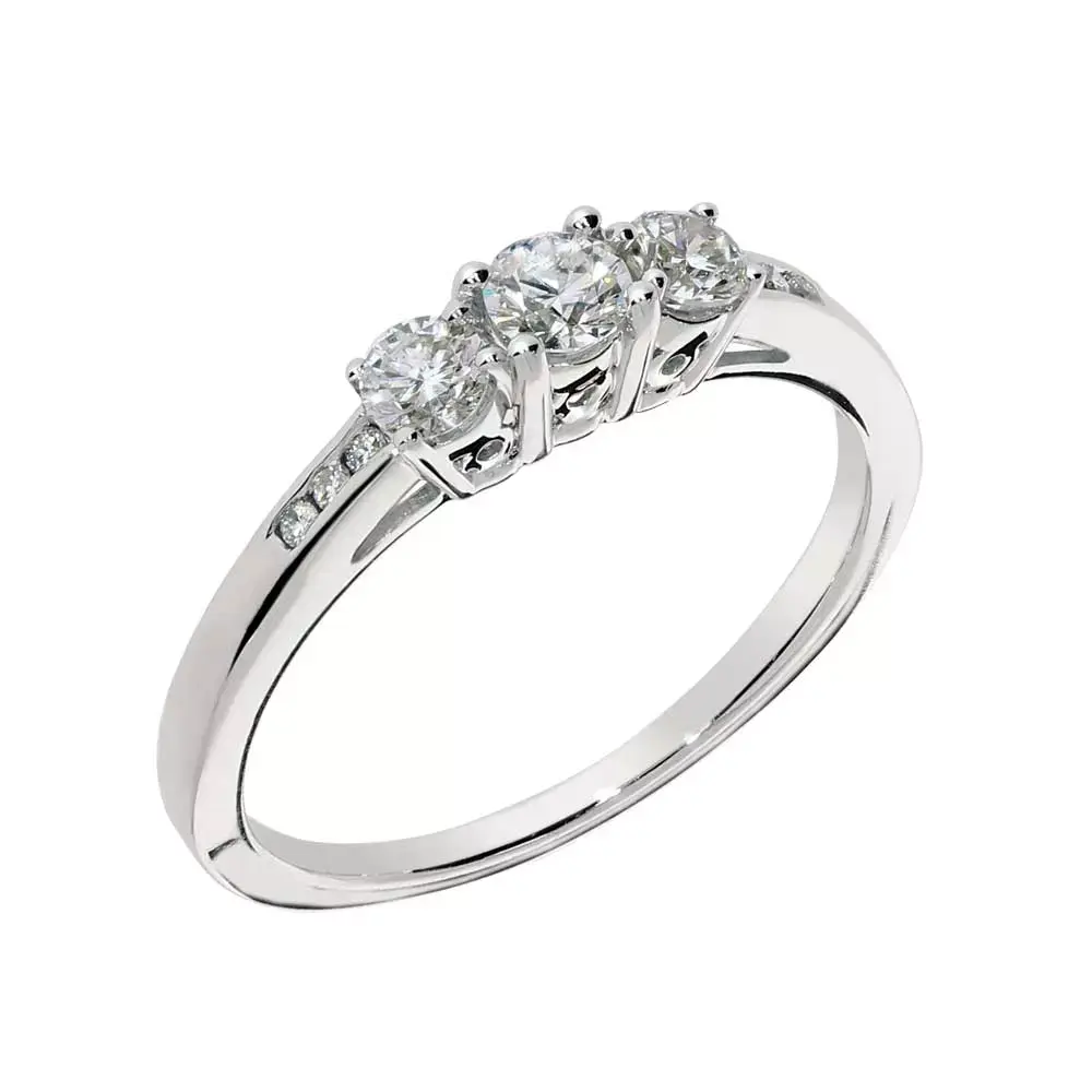 Angelica diamantring 0,50 ct.