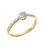 Thumbnail: Rosalind gul diamantring
