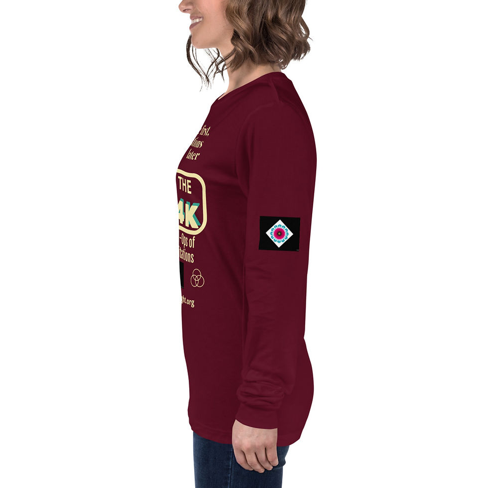 Thumbnail: Unisex Long Sleeve-T: Protection, Implant Removal, Gaia Connector, Detox CODES