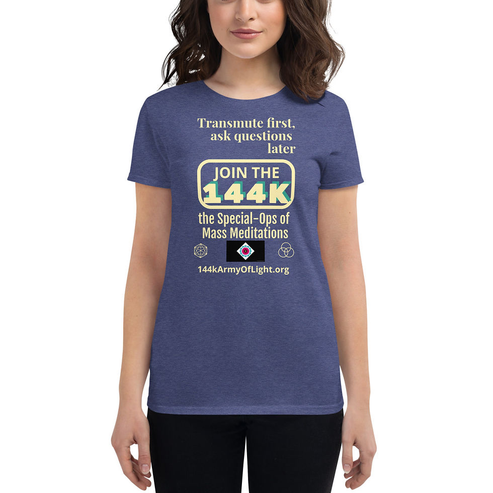 Thumbnail: Women's Short Sleeve T: Protection, ImplantRemoval, GaiaConnection, Detox CODES