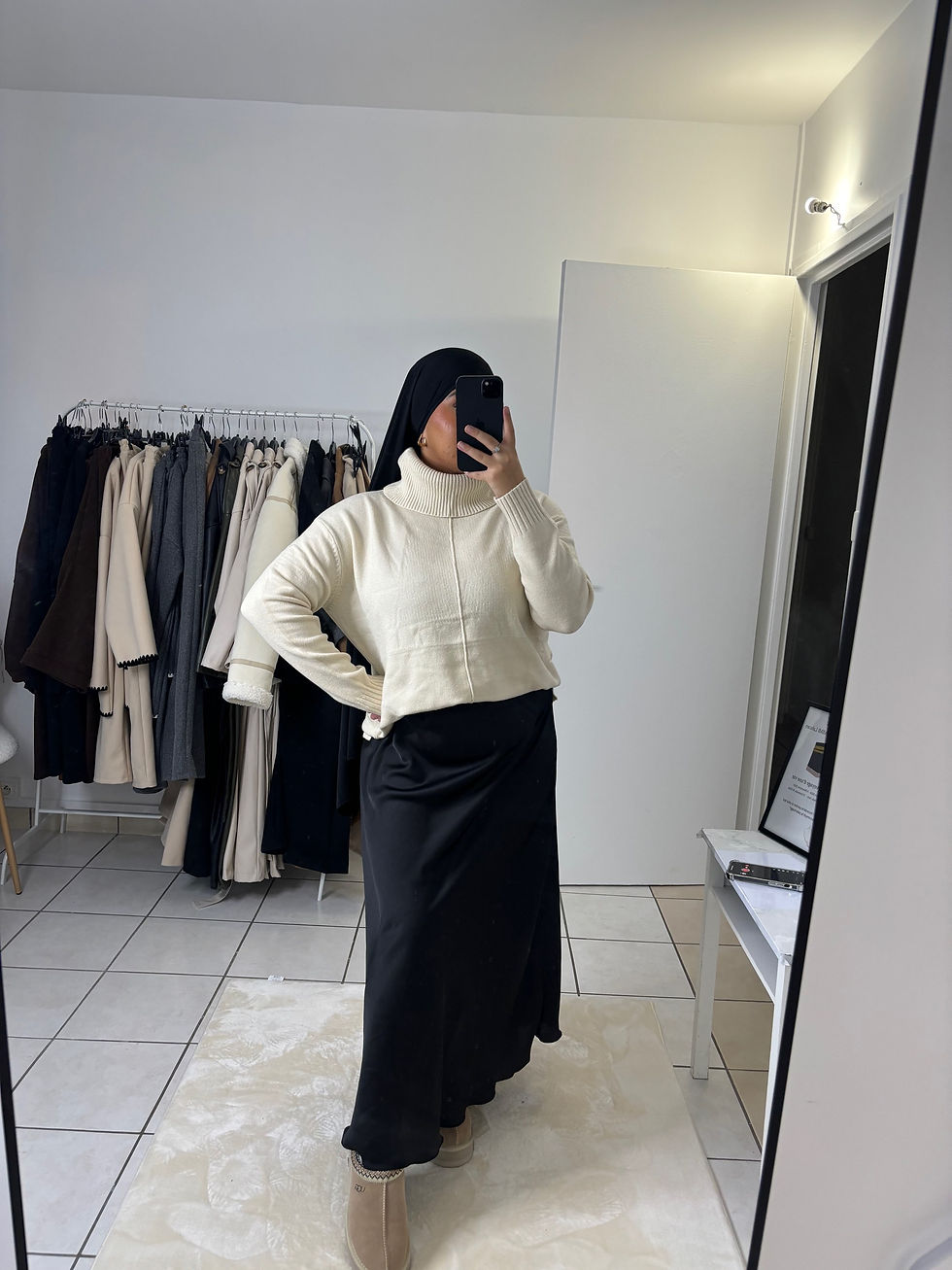 Miniature : Jupe satin 