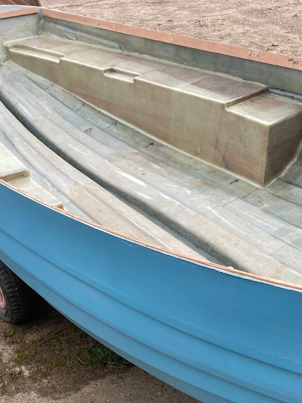 Thumbnail: Atlas Barge Boat (hull, tanks and centreboard case)