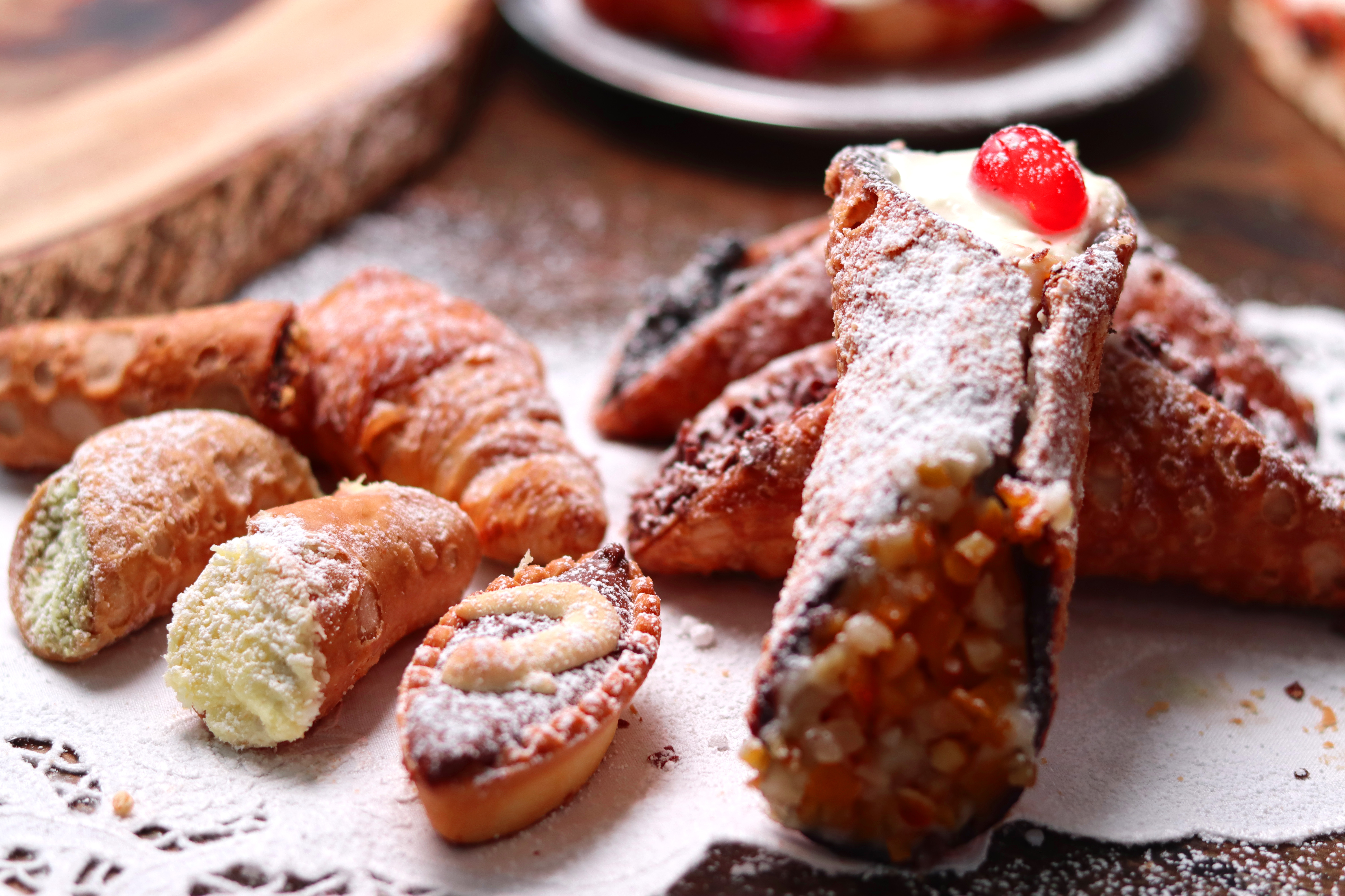 Arranged Food and Objects