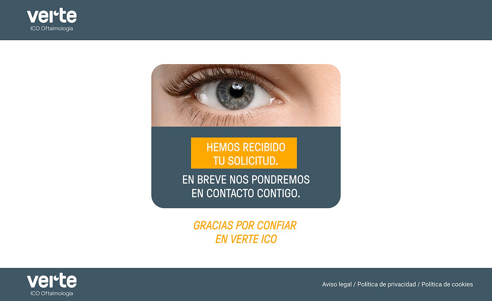 Respuesta automática de agradecimiento tras mandar el formulario de contacto.