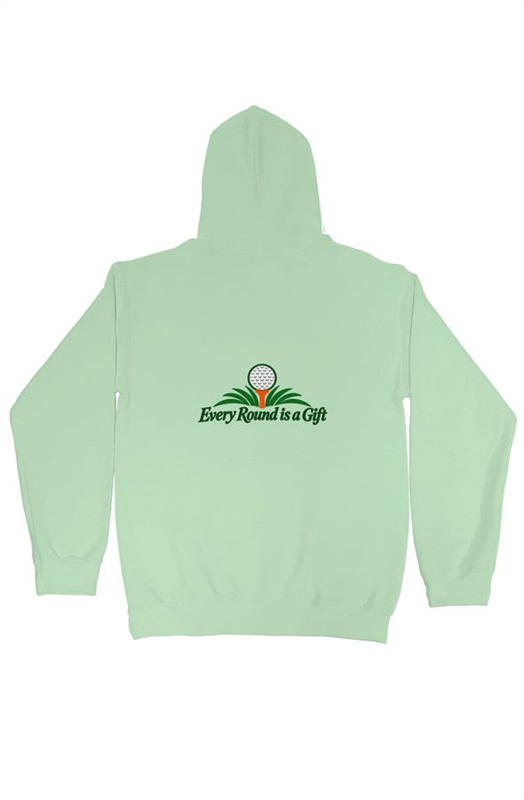 Every Round Is a Gift Hoodie Back Transfer 10x5