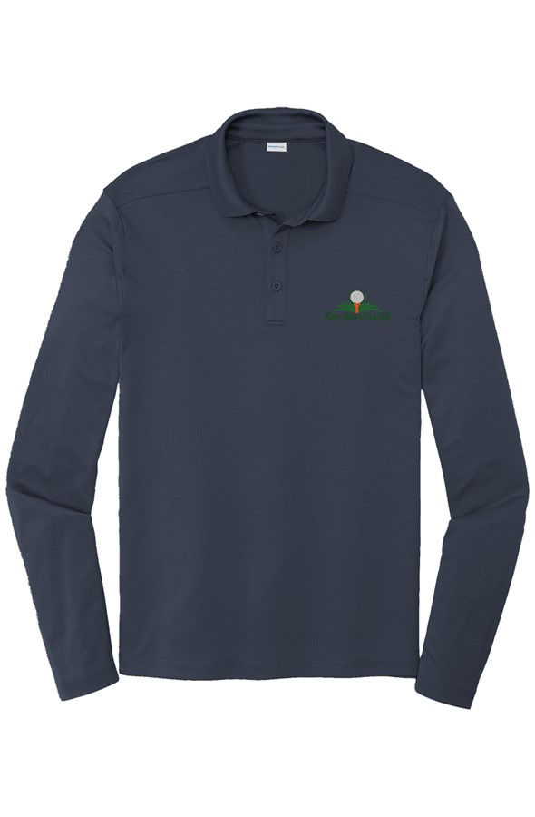 Every Round Is a Gift – Men’s Long Sleeve Golf Polo