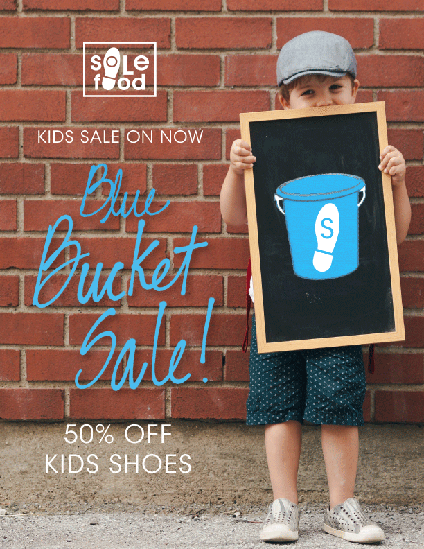 Blue Bucket Sale Starts Friday!