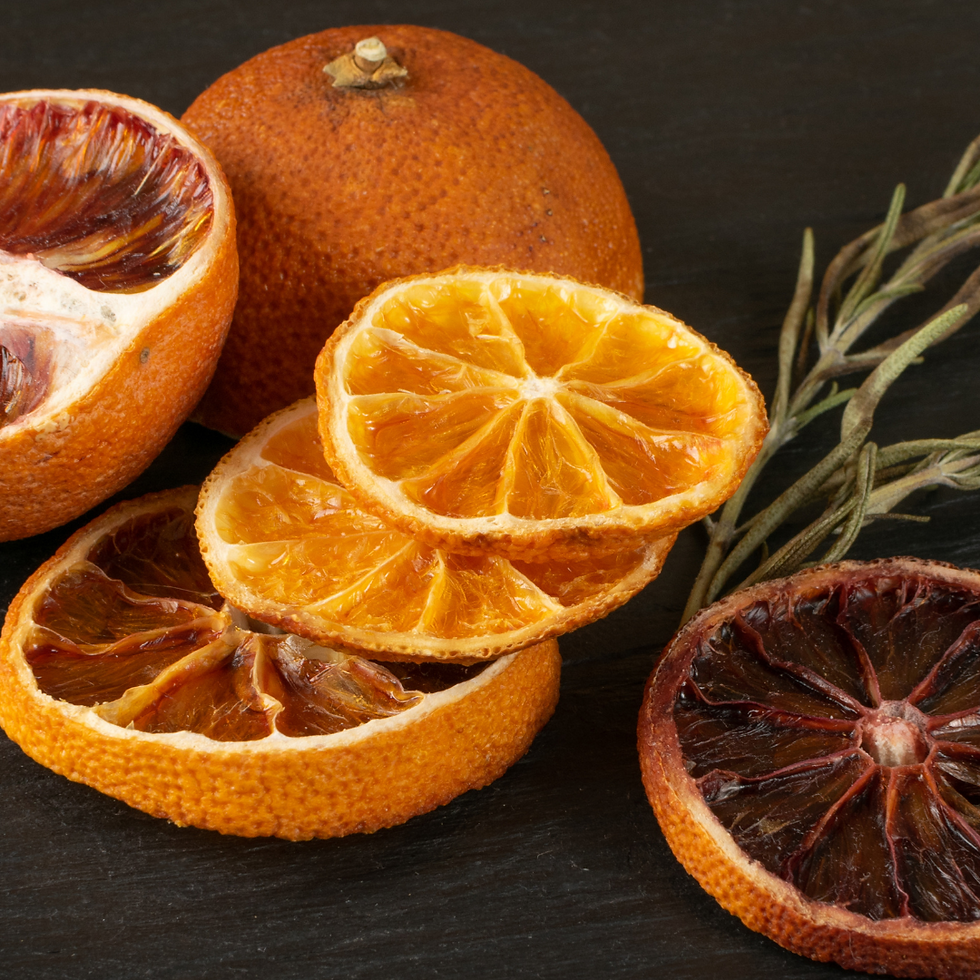 Naranja deshidratada