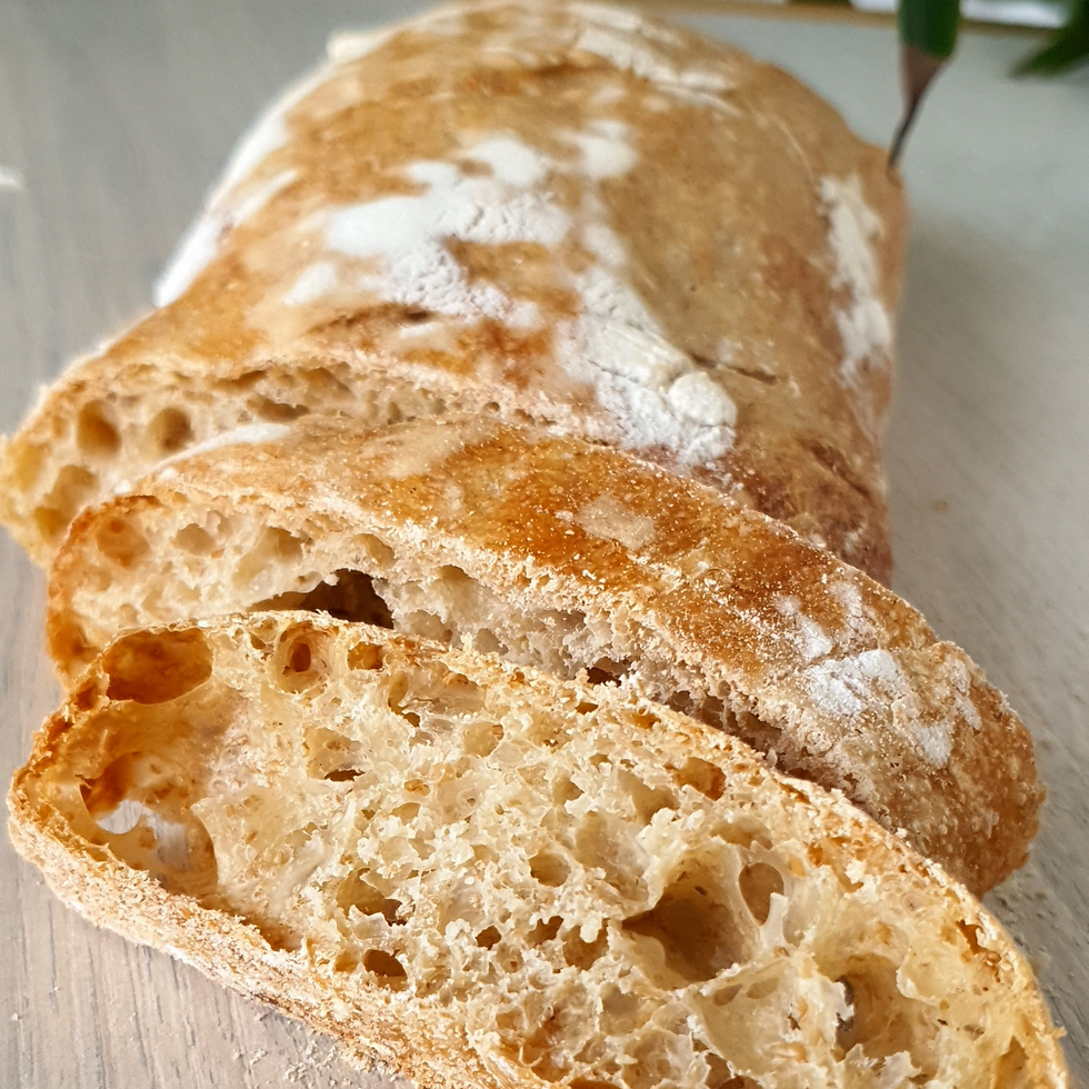 Pan de campo y masa madre