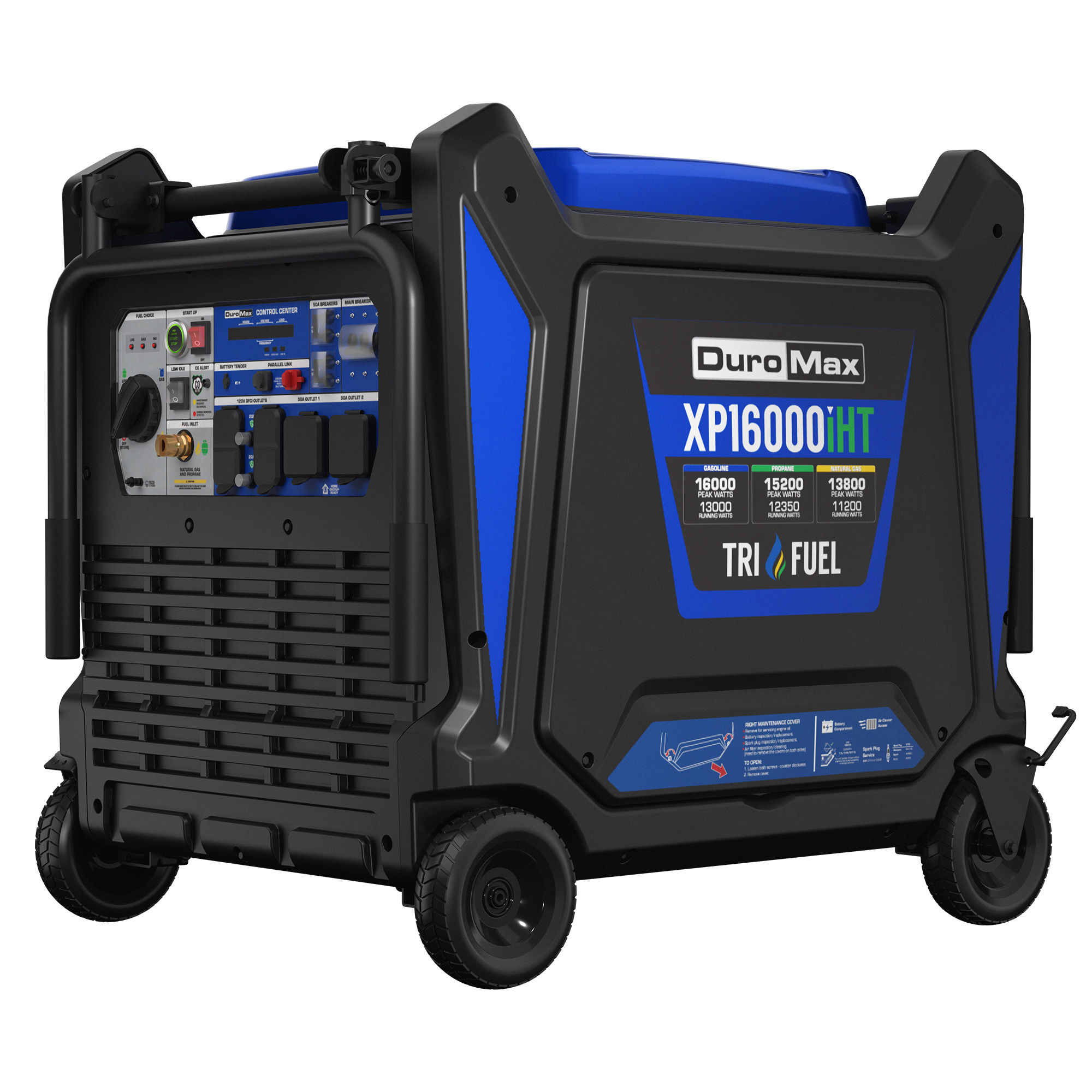16kW Tri-Fuel Inverter Generator